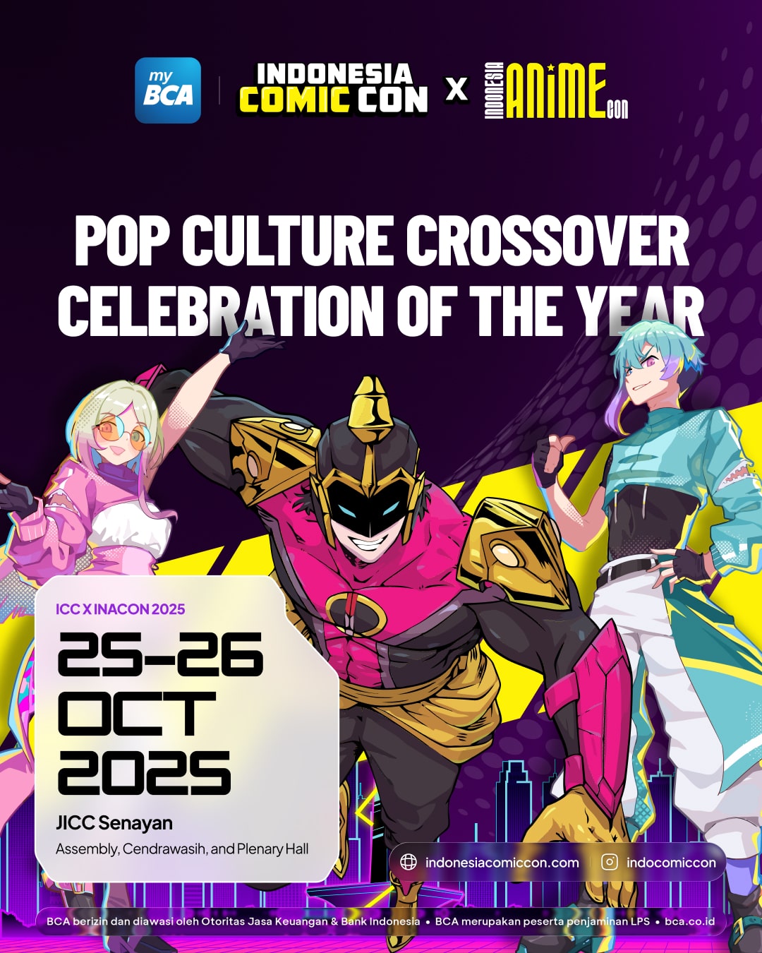 myBCA Indonesia Comic Con x Indonesia Anime Con 2025